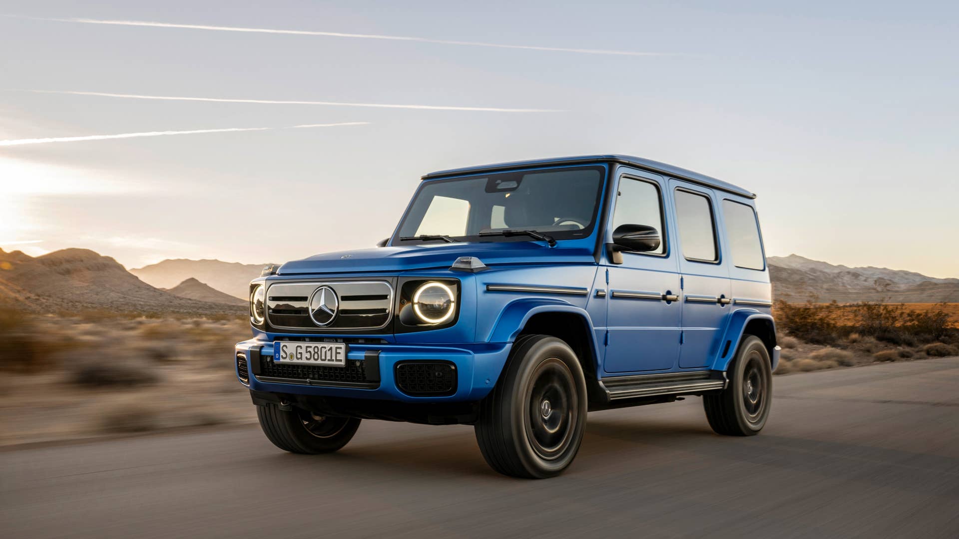 2025 Mercedes-Benz G 580 with EQ Technology First Look: The all